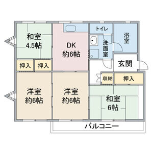 ファミール安井の間取り