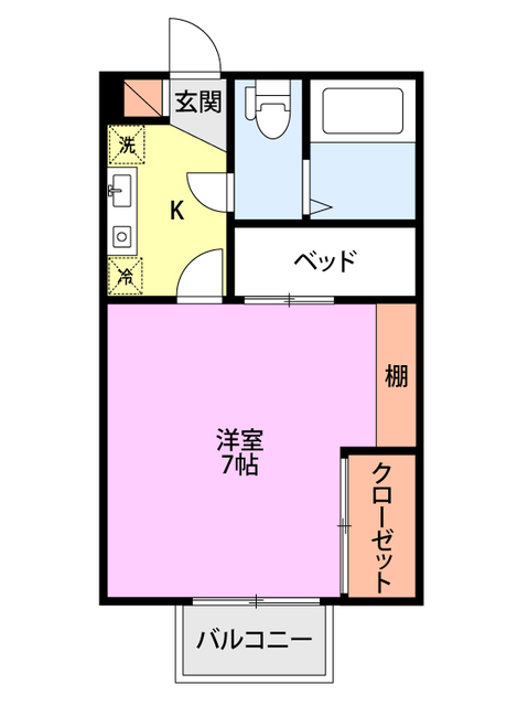 ヴェルディ―燕Ｐ－IIの間取り