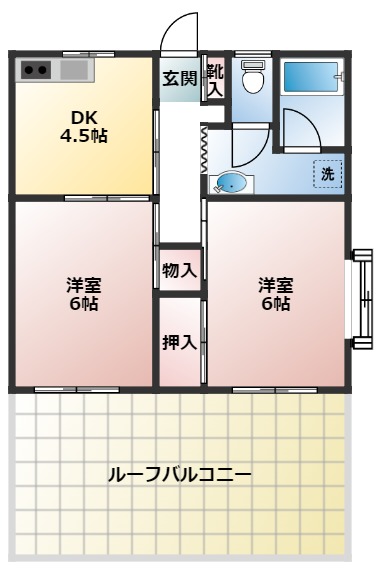 【ハイム白糸の間取り】