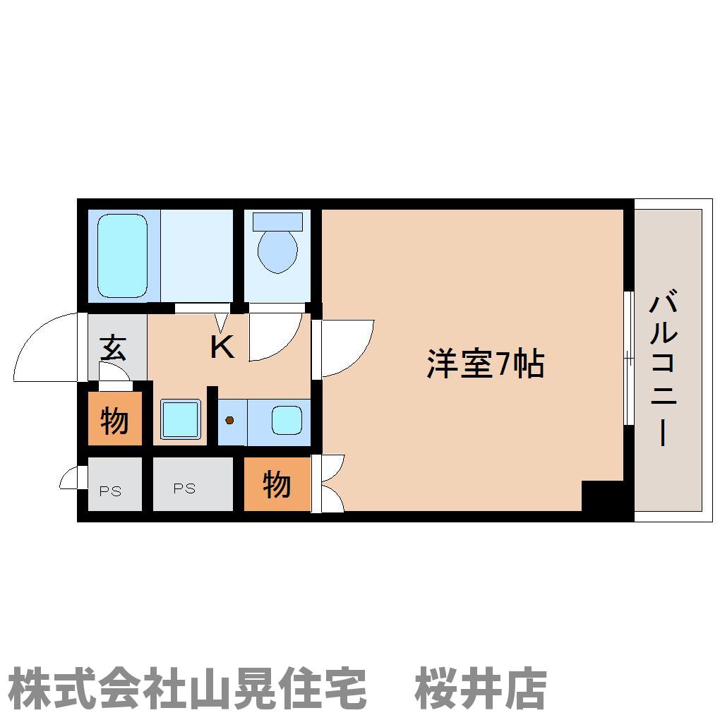 本町ドミトリーの間取り