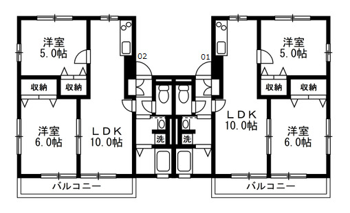 グランドメゾンの間取り