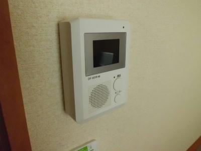 その他　モニターホン。来客の姿を確認できます。