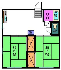 並木ハイツの間取り