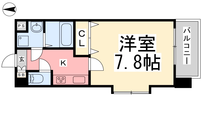 アクアパレスの間取り