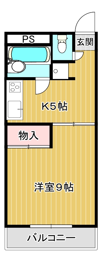 シーザーズパレス不知火の間取り