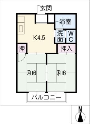 シティハイツ野田の間取り