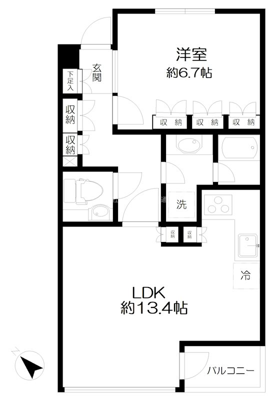 御殿山パークシティの間取り