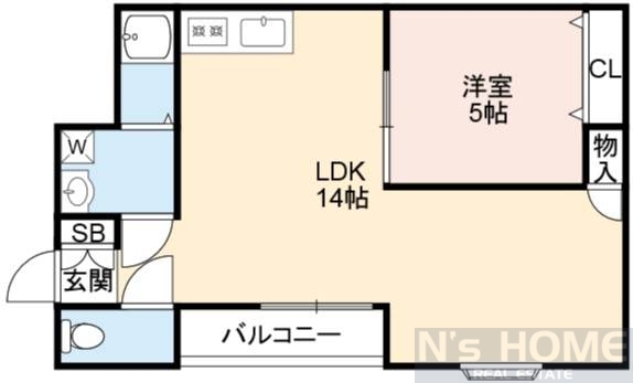 ファミールシンドウの間取り