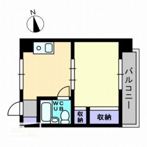 ホワイトマンションの間取り