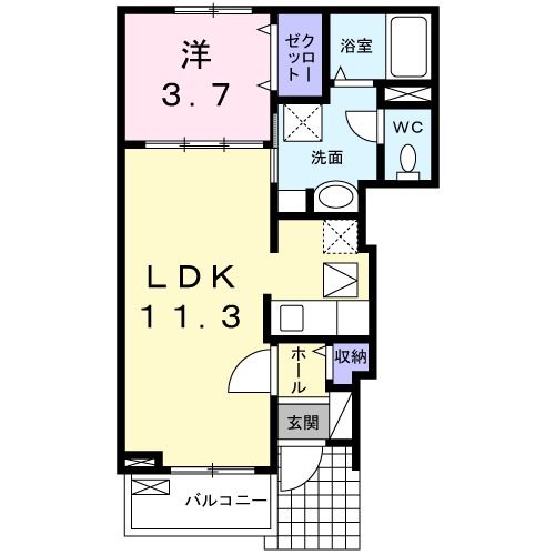 グラースの間取り