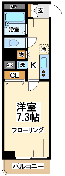 スプルースつつじヶ丘の間取り