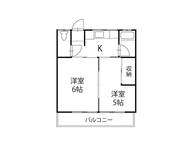 白金ハイツの間取り