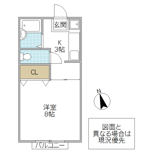 シェリールAIの間取り