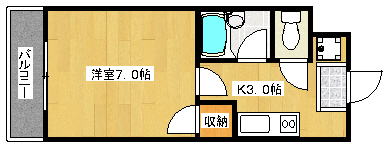 シンフォニー24の間取り