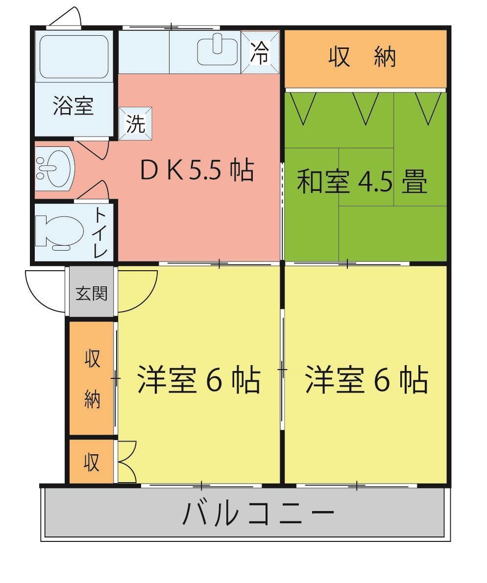 コーポモリモトの間取り