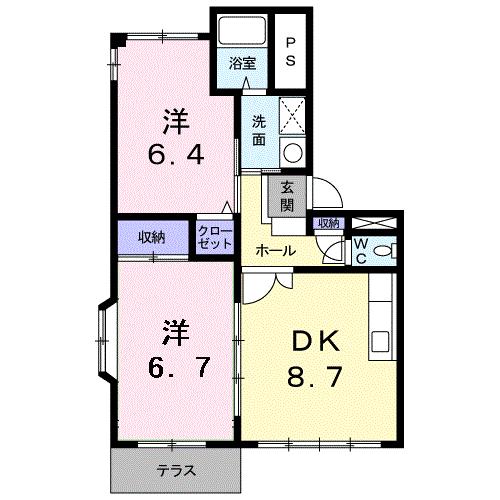 ボヌールメゾン　IIIの間取り