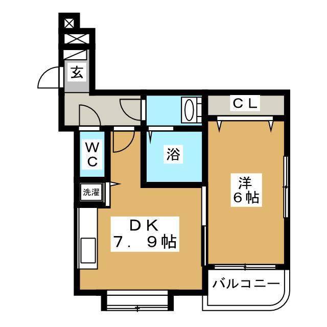 フレッシュリーヴスの間取り