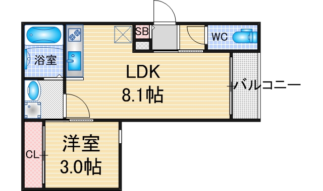 RS道徳の間取り