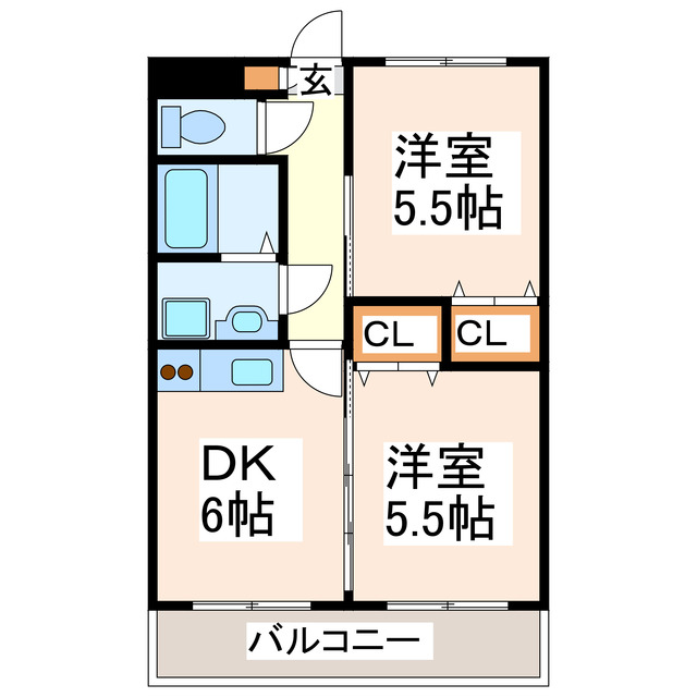 クイーンズシャトレーの間取り