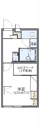 レオパレススリーエーの間取り