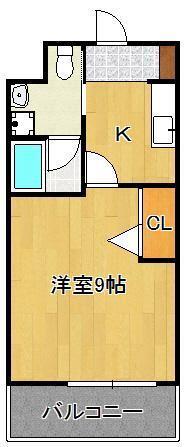 ギャラン吉野町の間取り