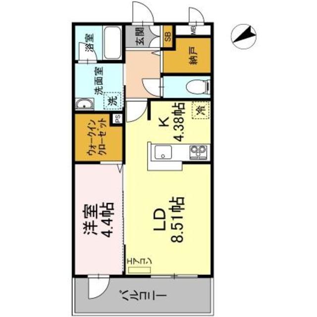 ショコラの間取り