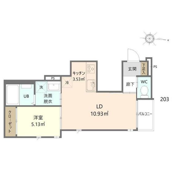 福岡県福岡市西区今宿２（アパート）の賃貸物件の間取り