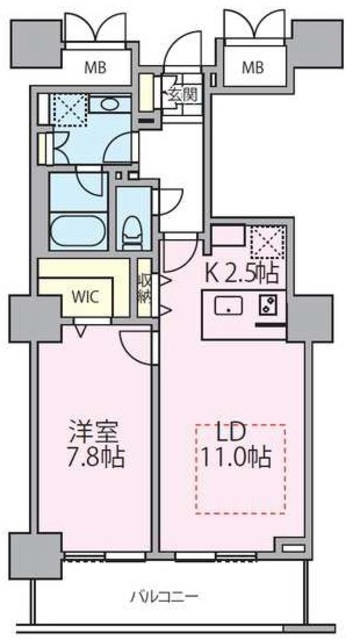ロイヤルパークスタワー南千住の間取り