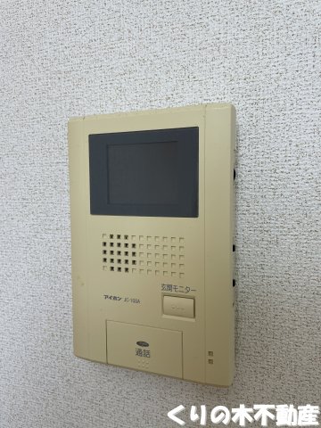 セキュリティ　モニター付きインターホンです