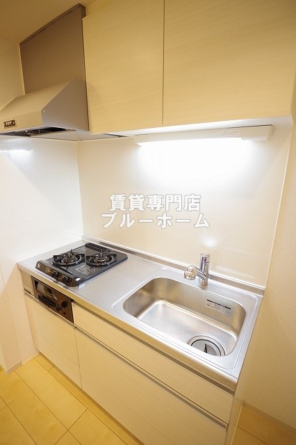 キッチン　２口コンロのシステムキッチン！