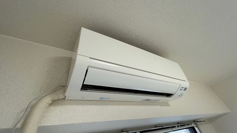 その他設備　嬉しいエアコン付き