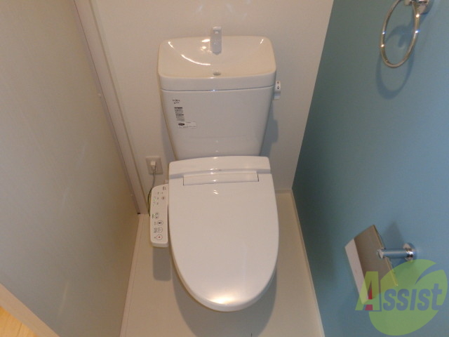 トイレ　きれいなお手洗いにトイレの神様も満足です