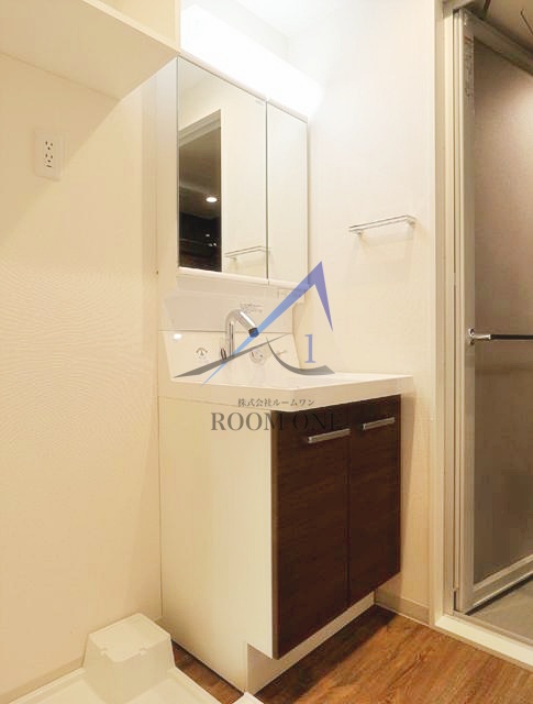 洗面設備　洗面台です。