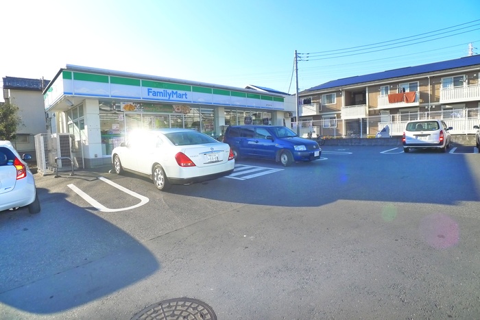 コンビニ　ファミリーマート（コンビニ）まで738m