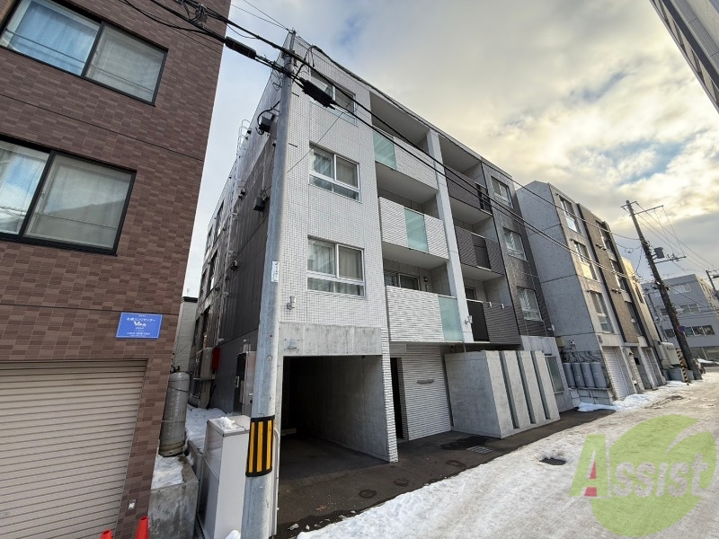 建物外観　札幌市中央区北６「ブランシャール西２８丁目」