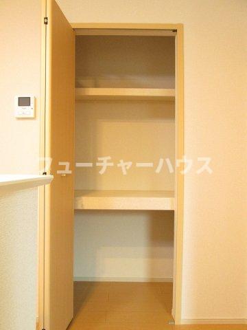 収納　収納のためのスペースです