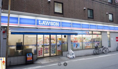 コンビニ　ローソン 江戸堀一丁目店（コンビニ）まで150m