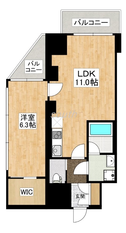 Vinoプレジオ本町の間取り写真