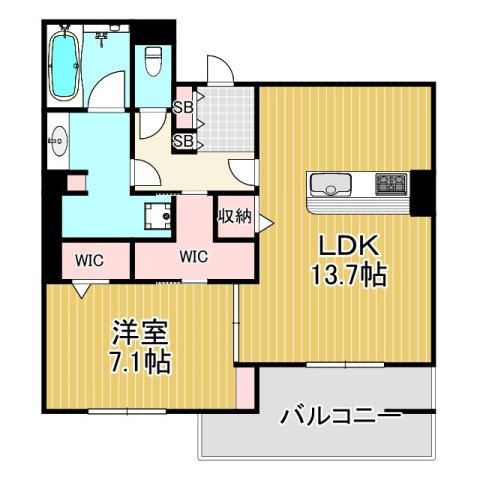 GreenPalace樋之池の間取り写真