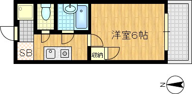 エムロード都島の間取り写真