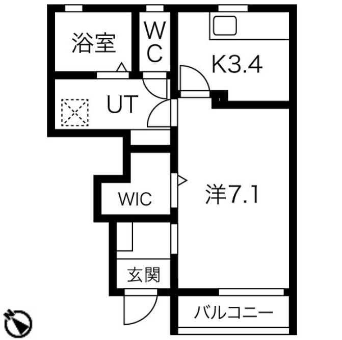 wisteria IIの間取り写真