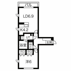 グレイスコート神戸山本通の間取り写真