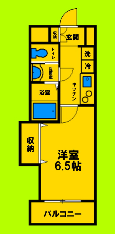 サムティ大阪CITYWESTの間取り写真