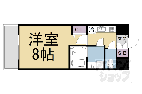 Daiwa Grace Maison 京都西七条の間取り写真