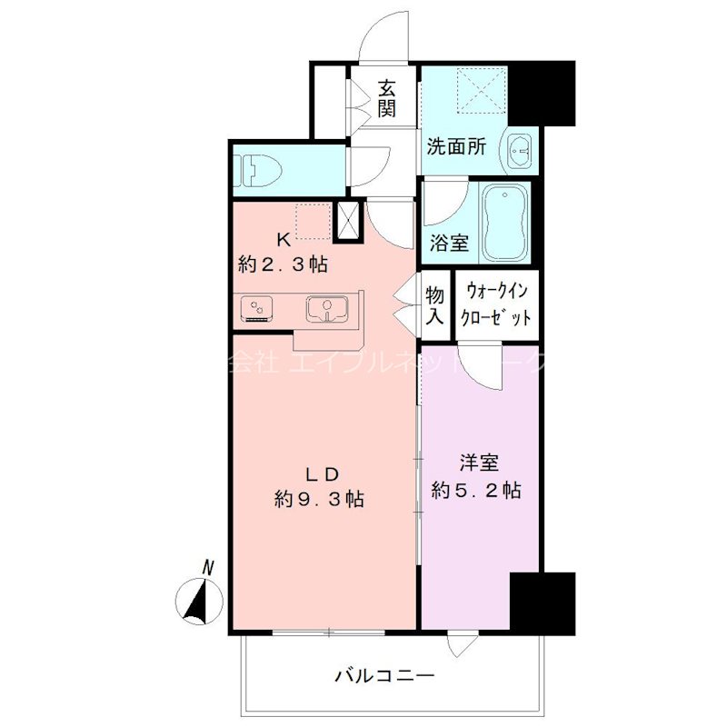 S-FORT新潟駅前の間取り写真