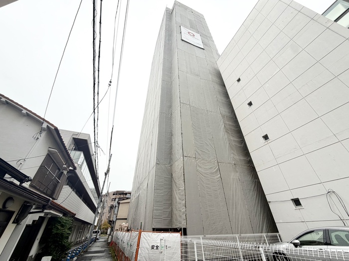 建物外観　建築中