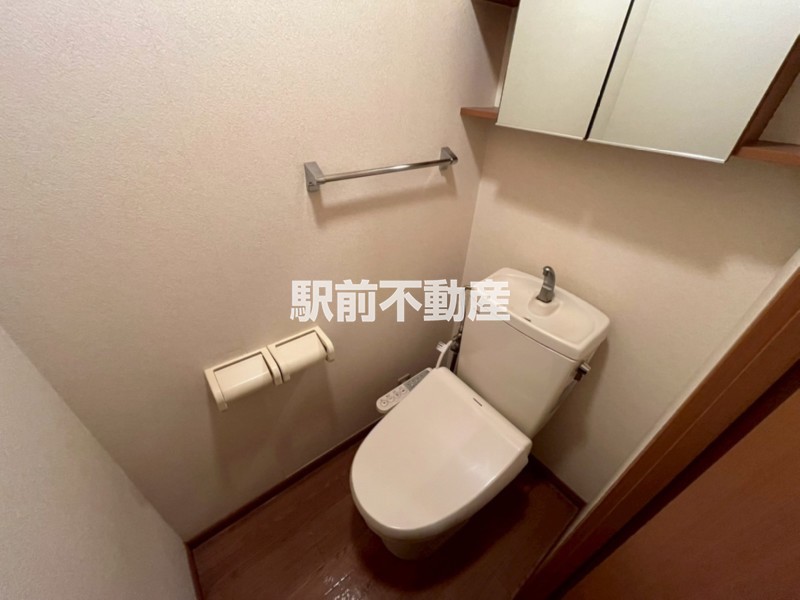 トイレ　温水洗浄便座付きトイレ♪