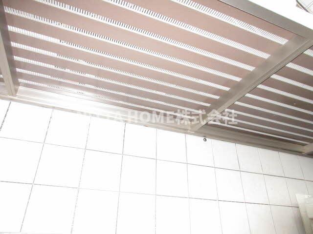 バルコニー　南向きバルコニーで日当たり良好◎