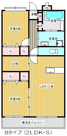 カーサデラフォレスタ柳町の間取り