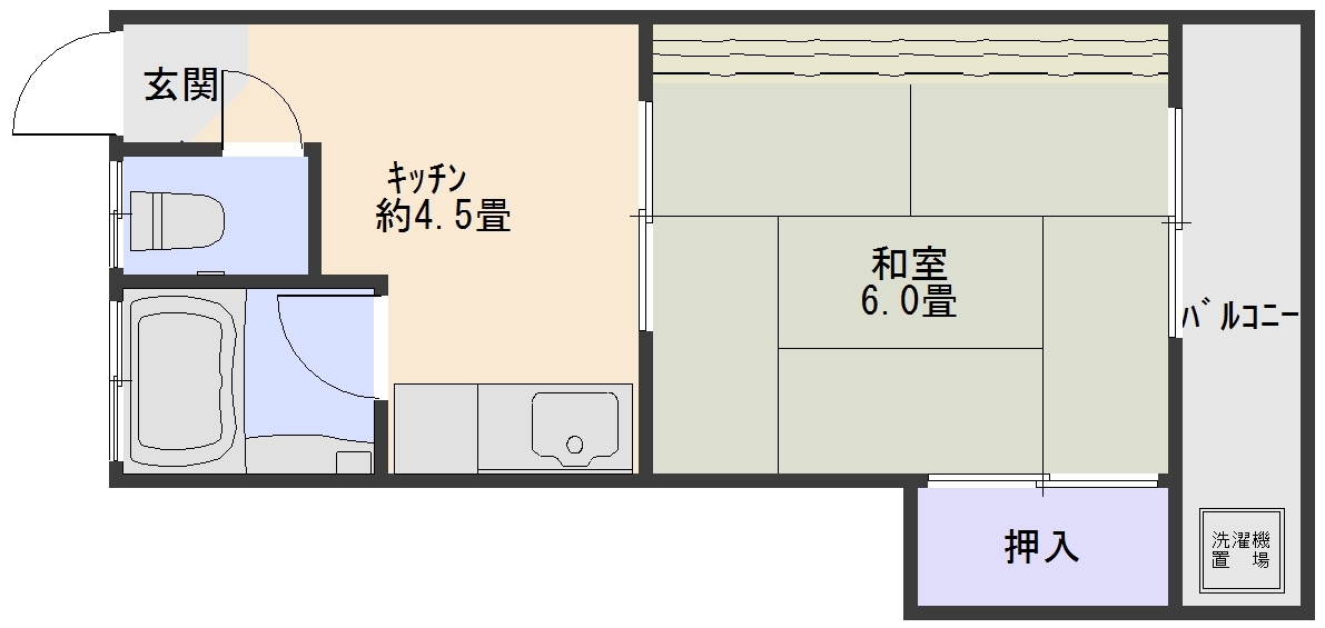 スズキコーポの間取り